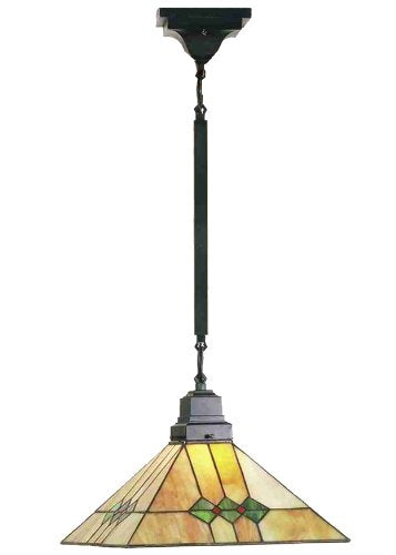 Meyda Tiffany 49116 Lighting, 13 sq. in, Bronze/Dark