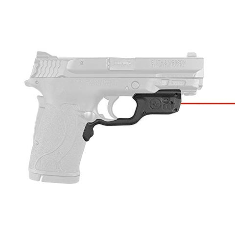 Crimson Trace LG-459 Laserguards with Red Laser, Heavy Duty Construction and Instinctive Activation for Smith & Wesson M&P9EZ, M&P380EZ and M&P22 Compact, Defensive Shooting and Competition