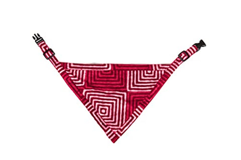 Dog Gone Smart Pet Products Unbugz-It Bandana, X-Large, Square Red (16" x 10")