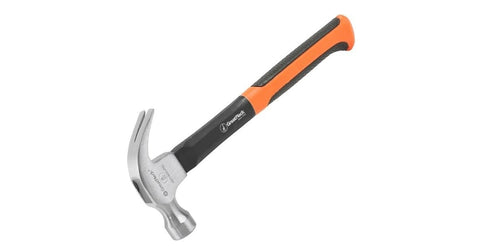 GreatNeck HG8C 8 Oz. Fiberglass Curved Claw Hammer, Small Hammer, Nail Hammer, Hammers Tools, Nail Hammering Tool, 8oz Claw Hammer