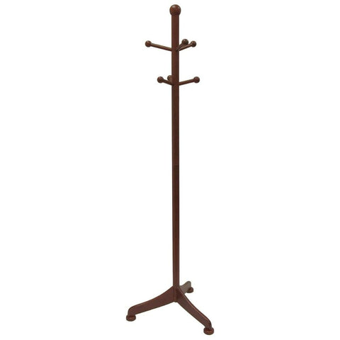 Oakestry Philip Coat Tree Elegant and Functional Coat Rack with Multiple Hooks for Jackets Hats and Bags Solid Wood Construction with Sturdy Base and Top Design Stylish and Practical Storage Solution