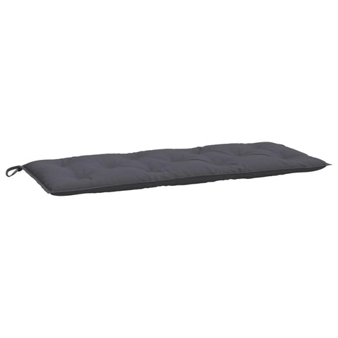 vidaXL Outdoor Garden Bench Seat Cushion 47.2"x19.7"x2.8" in Oxford Fabric - Anthracite