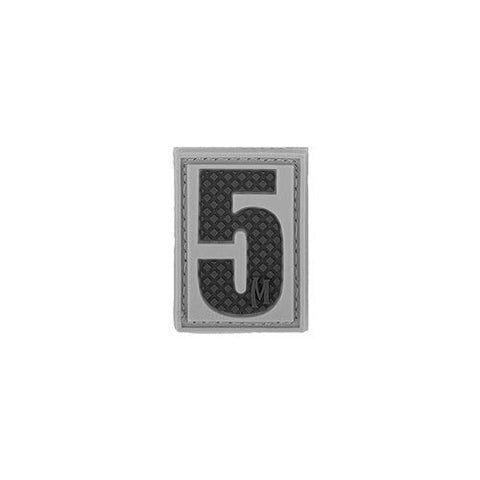 Maxpedition Gear Number 5 Patch (SWAT) 0.84" x 1.18"