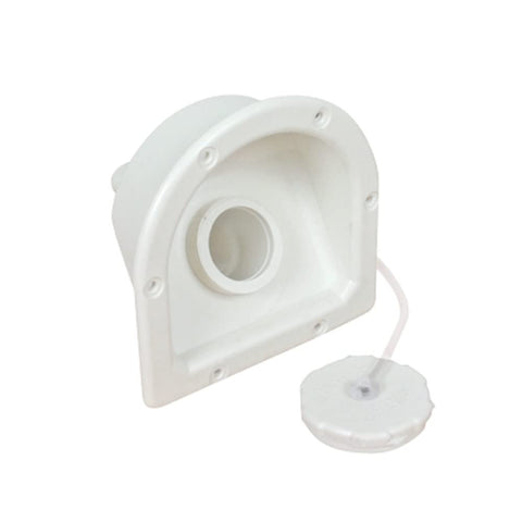 Camco 37221 Polar White RV Recessed Water Fill Replacement