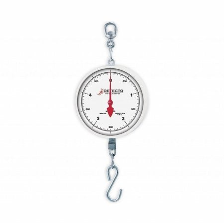 Hanging Dial Scale, 40 Lb Capacity, Hook, Double Dial