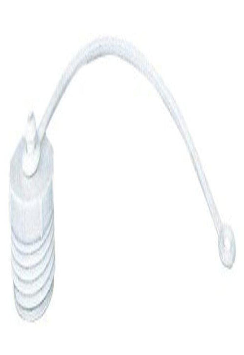 Valterra T1020-1EVP EZ Coupler Hose Plug with Strap - 3/4" Male Thread, Off White (Carded)