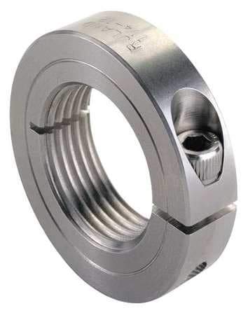 Shaft Collar, Threaded, 1Pc, 5/16-24 in, SS