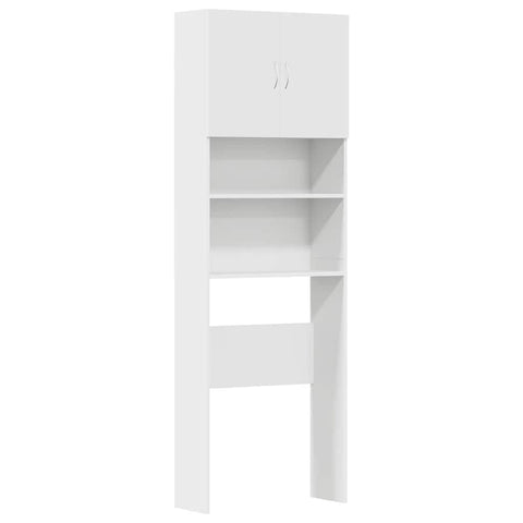 vidaXL Washing Machine Cabinet White 25.2x9.4x74.8 Engineered Wood