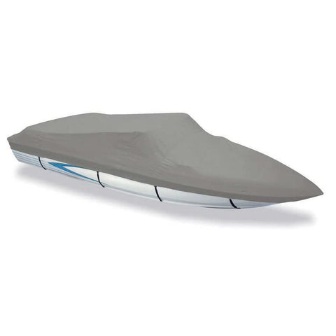 Carver 7INF12BF10 Poly-Flex ll Boat Cover for Blunt Nose Inflatable Boat, Slate Grey