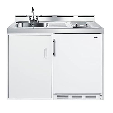 48 inches Wide All-In-One Kitchenette foot No Plumbing Needed