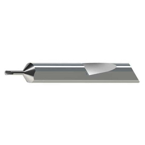 Micro 100 QMBB-080300 Boring Bar - Quick Change, .080" Rotational Min Bore Dia, .300" Max Bore Depth, .010" Proj, .040" Offset, 3/16" Shank Dia, 1-1/2" OAL, Uncoated
