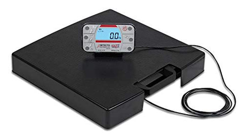 Detecto - APEX-RI-AC - 600 lb Capacity Scale w/Remote Indicator & Adapter