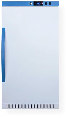 Summit Appliance Accuold MLRS32BIADAMC 2.83 Cu.Ft. MOMCUBE Breast Milk Refrigerator, ADA Height; Open Door and Temperature Alarm; Automatic Defrost; Interir LED Lighting; Door Lock