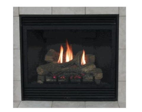 Deluxe 36" Direct-Vent LP Intermittent Pilot Control Fireplace