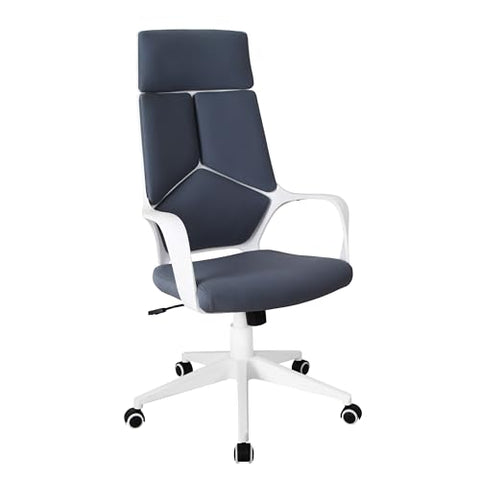 Techni Mobili Modern Studio Office Chair  Grey/White