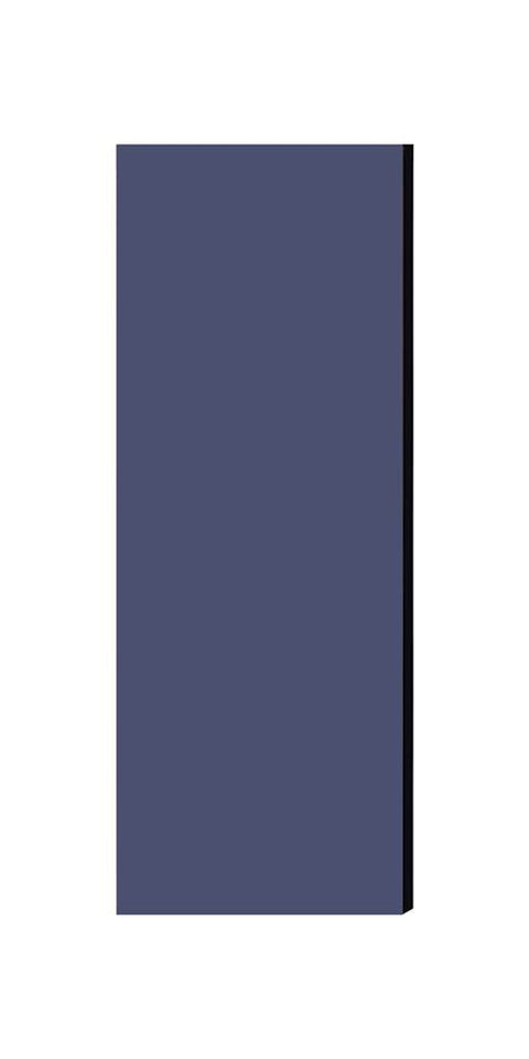 Salsbury Industries 22242BLU Double End Side Panel for 24-Inch Deep Extra Wide Designer Wood Locker without Sloping Hood, Blue