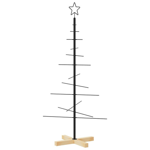 vidaXL Minimalist Metal Christmas Tree, Trendy Holiday Accent, Sleek Decor for Your Modern Living Space
