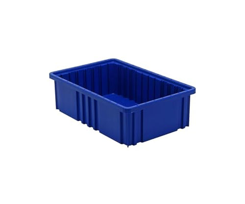 Quantum Storage DG92050 Dividable Grid Heavy Duty Part Organizer Bins - 16-1/2" x 10-7/8" x 5" - 12 Pack