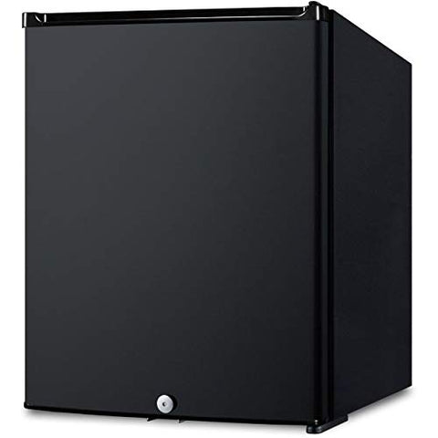 Summit Appliance 16 in. 0.7 CU. FT. MINI Fridge Without Freezer in Black MB12B