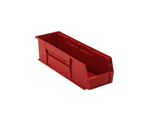 Quantum Storage QUS238 Ultra Stack and Hang Bins - 18" x 5-1/2" x 5" - 12 Pack