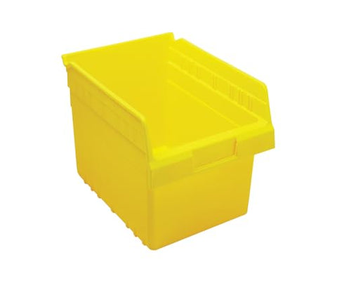 Quantum Storage Systems QSB807YL STORE-MAX Part Organizer Yellow Bins 12" L x 9" W x 8" H 20 Pack