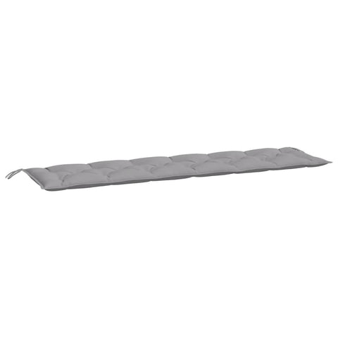 vidaXL Garden Bench Cushion Gray 78.7"x19.7"x2.8" Fabric