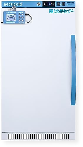 Accucold AFZ2PVBIADADL2BLHD Vaccine Freezer; ADA Compliant; 2.47 cu.ft Capacity; Manual Defrost; Interior LED Lighting; Factory-installed Lock; Adjustable Temperature; Temperature and Open Door Alarm
