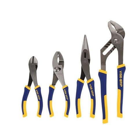 4PC PROPLIERS TRAY SET6IN DIAGONAL 6IN PLIERS