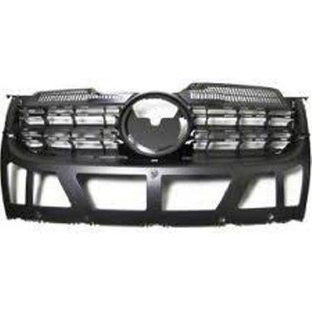 Sherman Parts SHE9532A-99-5 Radiator Grille for 2005-2010 Jetta SDN, Matte Black