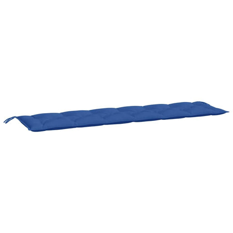 vidaXL Outdoor Bench Cushion - 78.7"x19.7"x2.8", Durable Oxford Fabric in Blue - Comfortable, Easy to Install, Weather-Rated for Garden Bench