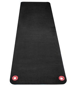 Aeromat Elite Workout Mat w/eyelets, 1/2"x20"x48" - Black