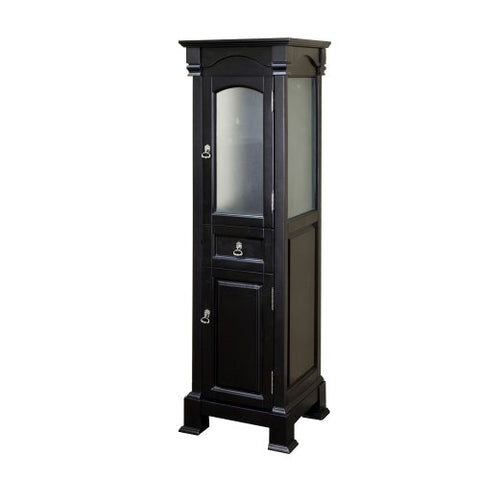 Bellaterra Home 205065-TOWER-ES Linen Cabinet, Wood, Espresso