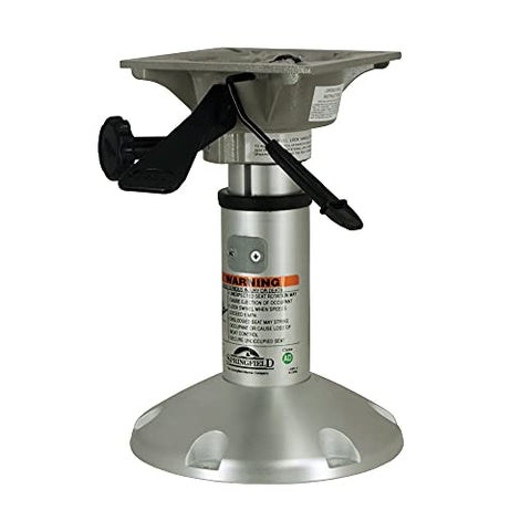 SPRINGFIELD Marine 1250200-L1 Mainstay Short 2-3/8" Air-Powered Pedestal - 12.5"-15.5", Swivel