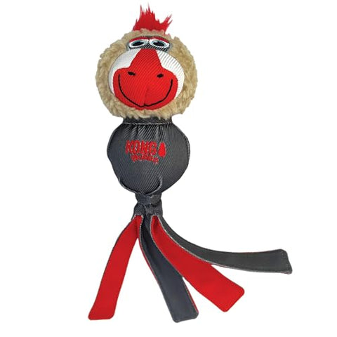 KONG Wubba Zoo Assorted Animal Dog Toy (Mandrill)