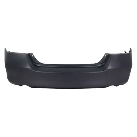 For Honda Accord 2006 2007 Bumper Cover | Rear | Primed | Sedan/Hybrid | Works with Single or Dual Exhaust | HO1100233 | 04715SDBA80ZZ