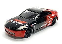 2004 350Z ADVAN Yokohama Johnny Lightning 50th Anniversary Limited Edition to 3,600 Pieces Worldwide 1/64 Diecast Model Car by Johnny Lightning JLCP7241