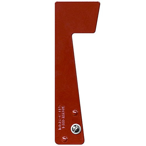 Replacement Flag - for Roadside Mailbox, Mail Chest and Mail Package Drop - Red