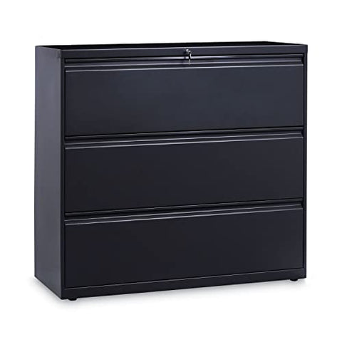Lateral File 3 Legal/Letter/A4/A5-Size File Drawers Charcoal 42 inch x 18.63 inch x 40.25 inch