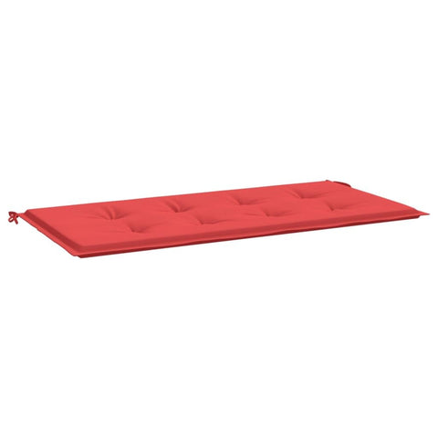 vidaXL Garden Bench Cushion Red 47.2" x 19.7" x 1.2"