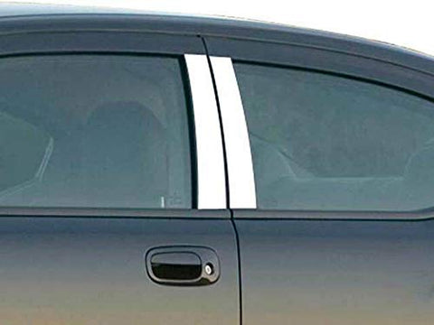 QAA is Compatible with 2006-2010 Dodge Charger 4 Piece Stainless Pillar Post Trim PP46910