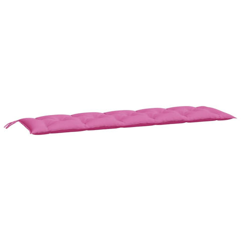 vidaXL Garden Bench Cushion in Vibrant Pink - Comfortable Sitting for Indoor and Outdoor Furnishing - Oxford Fabric Cushion with Non-Slip Ropes - 70.9"x19.7"x2.8"