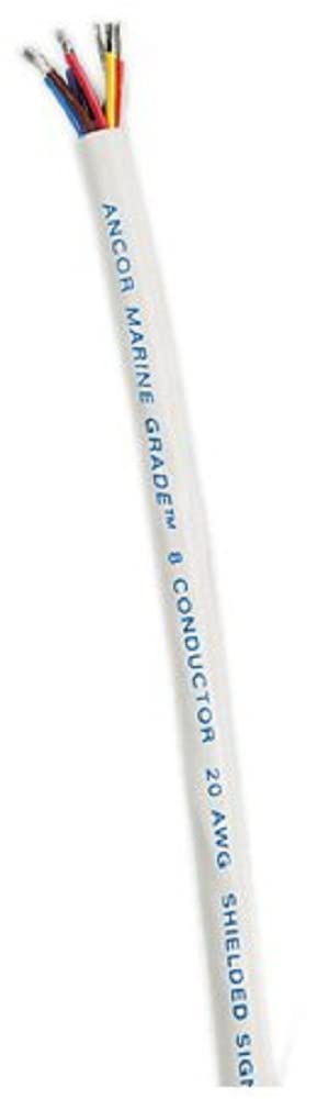 Ancor 158025 Signal Cable, 20/8 AWG (8 x 0.5mm2), Round - 250ft