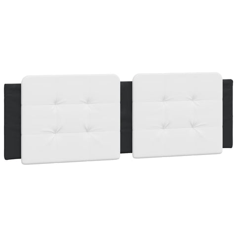 vidaXL Headboard Cushion Black and White