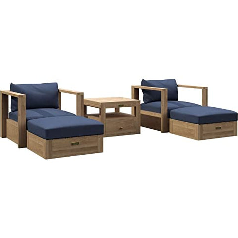 Anderson Teak Tosca Wilshere 5-Pieces Dining Set