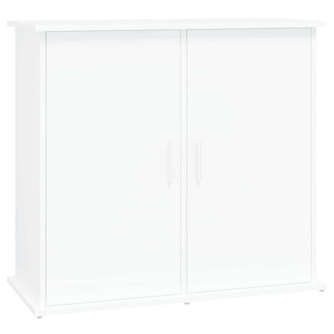 vidaXL Aquarium Stand White 31.9x14.2x28.7 Engineered Wood