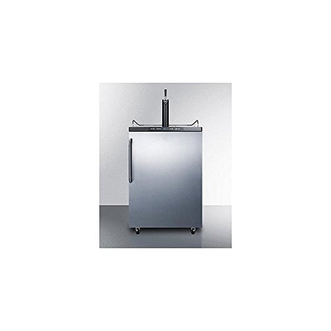 Summit SBC635MSSTB Beer Dispenser, Stainless-Steel
