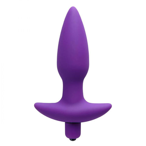 Trinity Vibes Vibrating Silicone Anal Plug, Medium