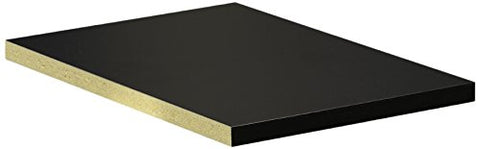 Salsbury Industries Compartment Shelf for 12 by 18-Inch Designer Wood Locker, Black