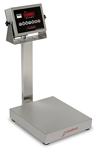 Bench Scale, Electronic, 12" x 10", 15 Lb Capacity, Stainless Steel, 205 Indicator