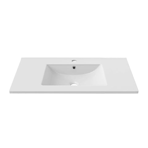 48" Ceramic Vanity Sink Top